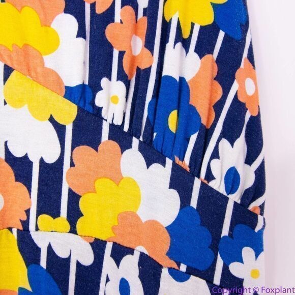 Modcloth Tie Back Floral Knit Midi‎ Dress, 2X - Picture 11 of 16